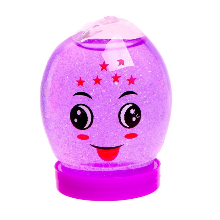 Лизун - слайм &laquo;Мордочка&raquo;, цвета МИКС