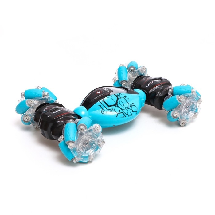 Перевёртыш радиоуправляемый CLIMBER, 1:16, 4WD, световые эффекты, работает от аккумулятора, цвет синий Перевёртыш радиоуправляемый CLIMBER, 1:16, 4WD, световые эффекты, работает от аккумулятора, цвет синий