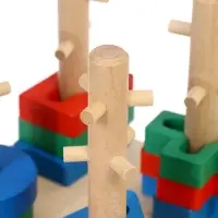 Развивающий деревянный сортер