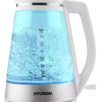Чайник HYK-G3037 1.9л. 3000Вт белый