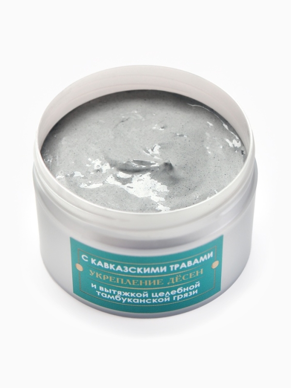 Паста зубная черная с Кавказскими травами,"GoryStepy", 50 мл