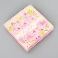 Коробка для печенья, &laquo;Самой прекрасной&raquo;, 15&times;15&times;3 см