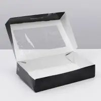 Кондитерская упаковка, коробка с ламинацией &laquo;23 февраля&raquo;, 20 х 12 х 4 см