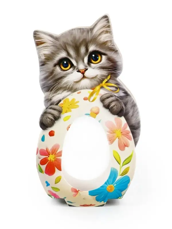 Коробка для яйца на Пасху &laquo;Котик&raquo;, 6.2&times;25.1 см