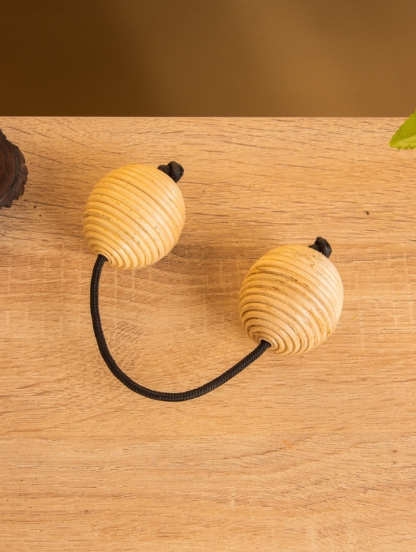 Сувенирный музыкальный инструмент "Асалато" ротанг, 10х5х7 см