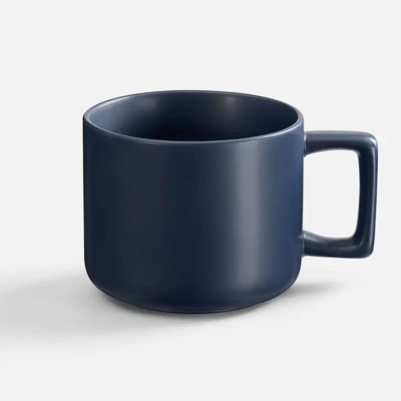 Чашка Jumbo в коробке матовая, темно-синяя