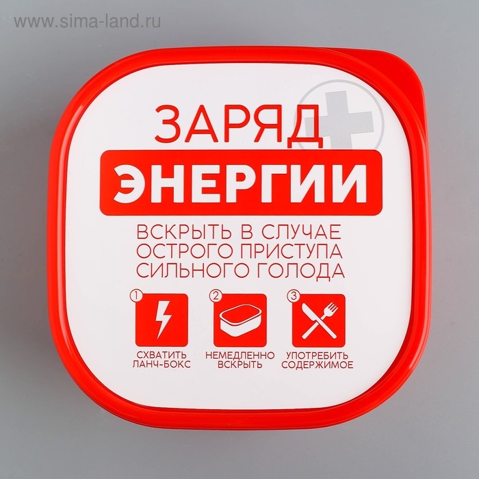 Ланч-бокс &laquo;Заряд энергии&raquo;, 700 мл