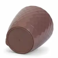 Кашпо с прикорневым поливом "Румба" 1,5 л, D14 см, h-14,5 см, цвет мокко