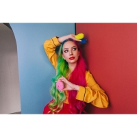 Губки для посуды Доляна &laquo;Бублик&raquo;, 3 шт, пластик, 7&times;7&times;2,5 см, цвет МИКС