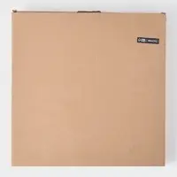 Тарелка обеденная "Свита" 27х2,5 см, золотой обод, прозрачная