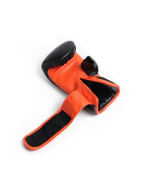 Перчатки снарядные FIGHT EMPIRE, MEXIMA, чёрно-оранжевые, размер L