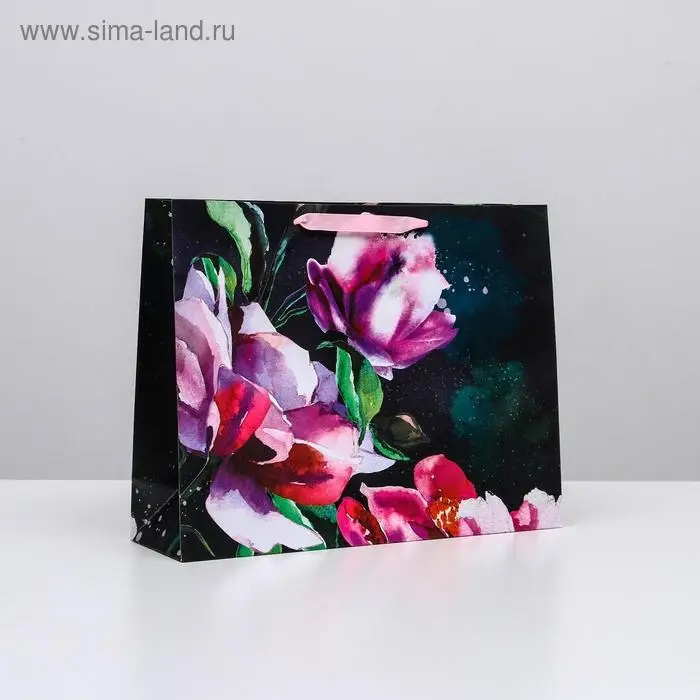 Пакет подарочный ламинированный, упаковка, &laquo;Вдохновение&raquo;, L 40 х 31 х 11.5 см