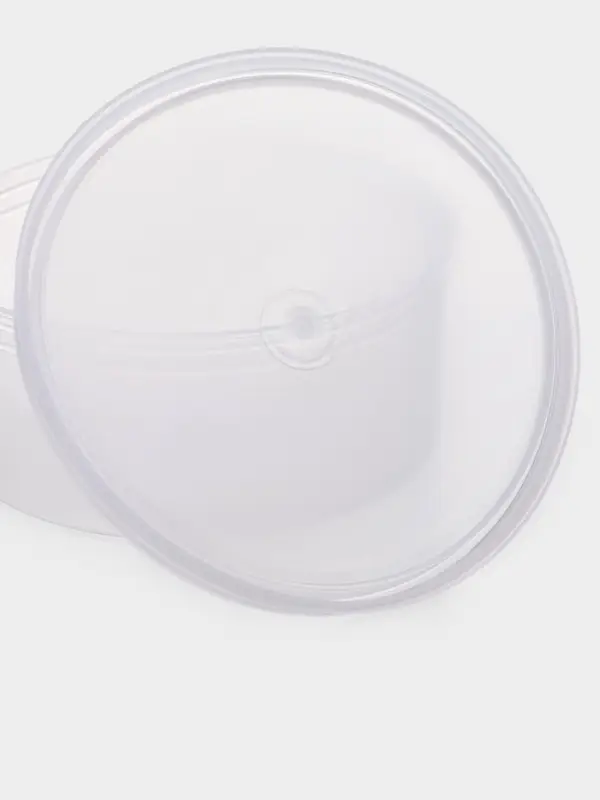 Контейнер пищевой, 450 мл, с герметичной крышкой, d=12,5 см, h=5,5 см, пластик