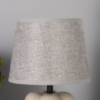 Лампа настольная "Бабл" 40Вт Е14 серый 18х18х26см Лампа настольная "Бабл" 40Вт Е14 серый 18х18х26см