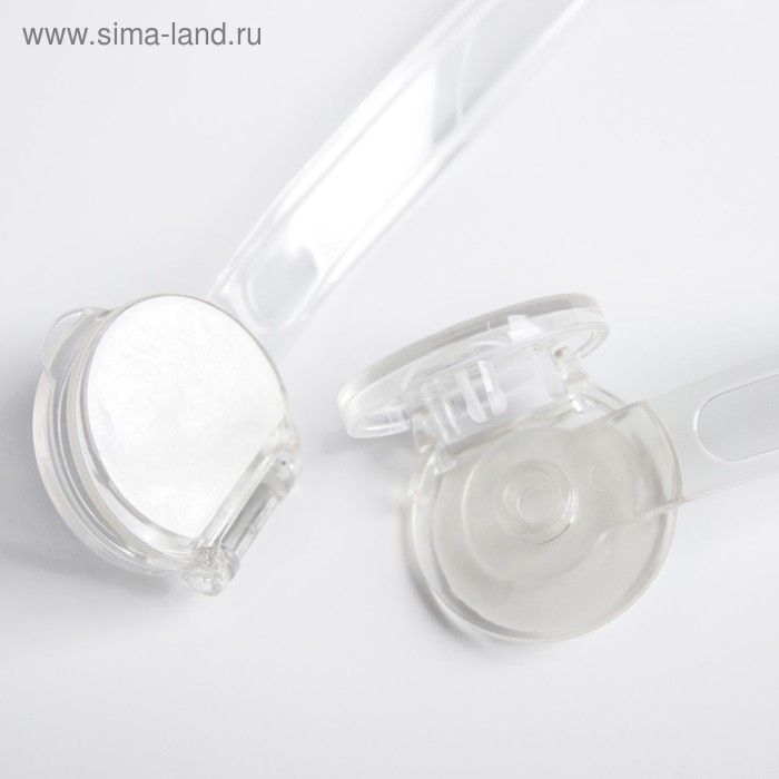 Набор блокираторов для дверей и ящиков, силиконовые, универсальные, 2 шт., Крошка Я Набор блокираторов для дверей и ящиков, силиконовые, универсальные, 2 шт., Крошка Я