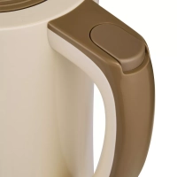 Чайник электрический MK-8091, пластик, 1.7 л,фильтр, бежевый