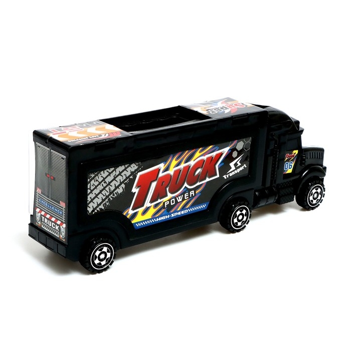 Грузовик &laquo;Автовоз&raquo;, с 4 машинками цвет МИКС