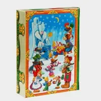 Подарочная коробка новогодняя Книга малая &laquo;Время сказок&raquo; 17.5&times;7&times;25 см Новый год