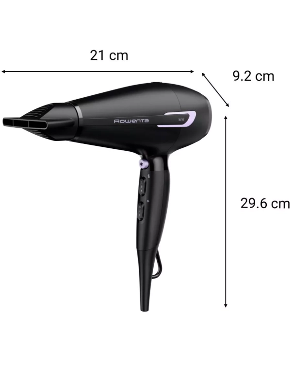 Фен для волос Pro Power+ CV7210F0, с насадкой, 2200 Вт