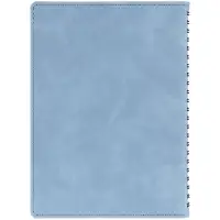 Ежедневник Spring Urban на заказ, недатированный, голубой