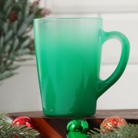 Кружка стеклянная с градиентом Дорого внимание &laquo;Снеговик!&raquo;, 300 мл