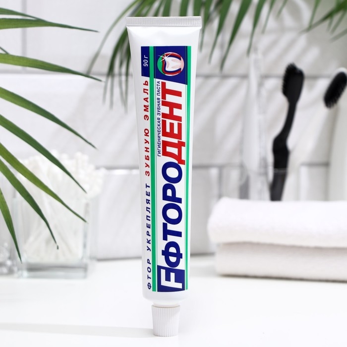 Зубная паста &laquo;Фтородент&raquo;, в упаковке, 90 г