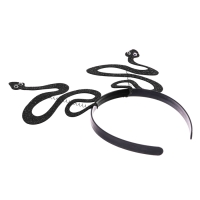Карнавальный ободок &laquo;Змея&raquo;, цвет чёрный