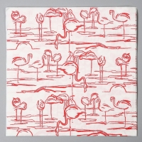 Салфетки бумажные &laquo;Фламинго&raquo;, в наборе 20 шт.