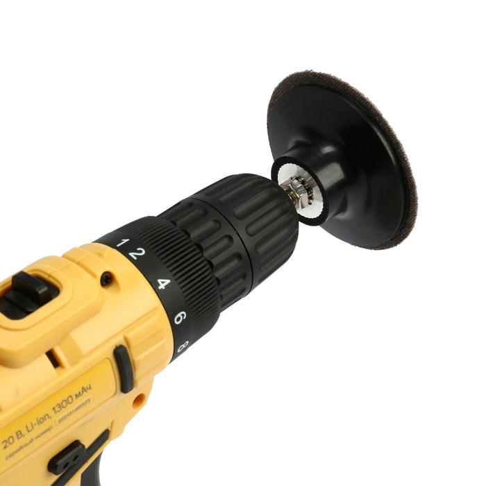 Круг абразивный шлифовальный ТУНДРА, для дрели, М8, 75 мм, P60, 5 шт. Круг абразивный шлифовальный ТУНДРА, для дрели, М8, 75 мм, P60, 5 шт.