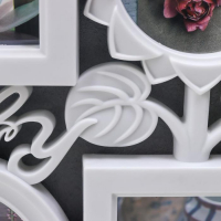 Фоторамка пластик на 8 фото 10х10 см, 10х15 см "Семейный дом" белая 56,5х35 см Фоторамка пластик на 8 фото 10х10 см, 10х15 см "Семейный дом" белая 56,5х35 см