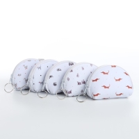 Монетница на молнии &laquo;Выбражулька&raquo;, цвет белый, МИКС