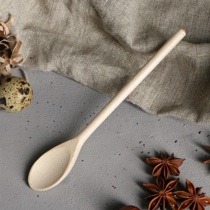 Ложка деревянная &laquo;Славянская&raquo;, 16 см, массив бука