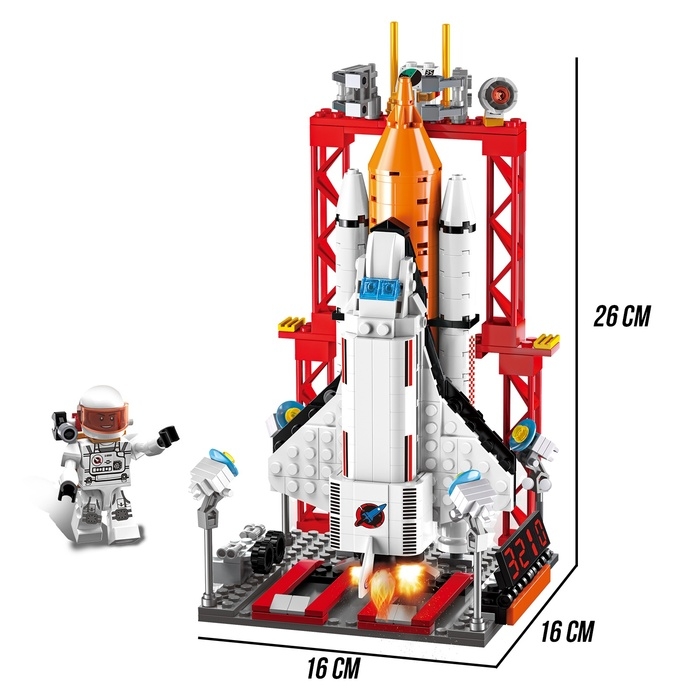 Конструктор &laquo;Космос. Космический шаттл&raquo;, 512 деталей