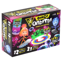 Набор для опытов &laquo;Фиксиопыты. Большой набор&raquo;, 12 опытов, Фиксики, Симка и Нолик