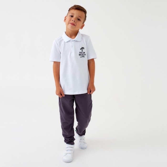 Футболка-поло  детская KAFTAN "Holidays" р. 30 (98-104)