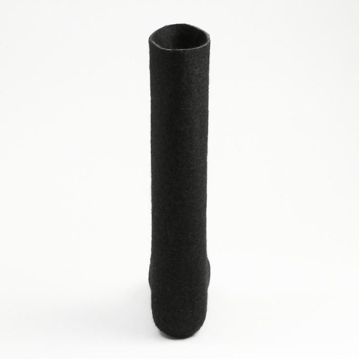 Валенки мужские, цвет чёрный, размер 43 (31)