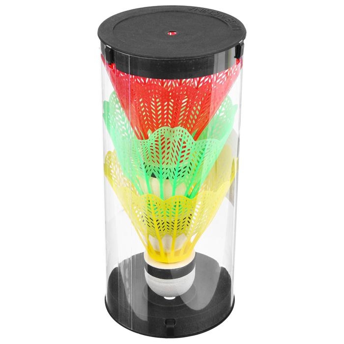 Волан для бадминтона, 3 шт., пластик Волан для бадминтона, 3 шт., пластик