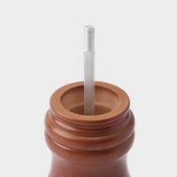 Мельница для специй Доляна, 13&times;4,5 см, металлический механизм, цвет коричневый