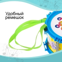 Игрушечный барабан &laquo;Созвездие&raquo;, детский, цвета МИКС