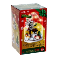 Конструктор &laquo;Новогодние истории&raquo;, гирлянда, на батарейках, 628 деталей