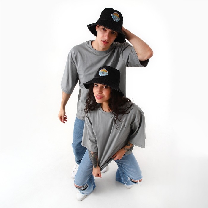 Панама Lost&Found, цвет чёрный, р-р 56