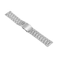 Ремешок для часов "Соломон", 22 мм, металл, серебристый Ремешок для часов "Соломон", 22 мм, металл, серебристый