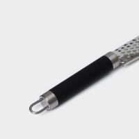 Тёрка для сыра Доляна Venus, 35,5&times;8 см, с ручкой, цвет чёрный