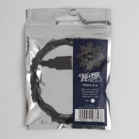 Гирлянда «Нить» 5 м роса, IP20, чёрная нить, 50 LED, свечение белое, USB Гирлянда «Нить» 5 м роса, IP20, чёрная нить, 50 LED, свечение белое, USB