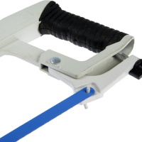 Ножовка по металлу ТУНДРА, два угла установки полотна 45 и 90&deg;, 2К рукоятка, 300 мм