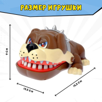 Настольная игра на реакцию и ловкость &laquo;Безумный бульдог&raquo;, МИКС, от 1 игрока, 3+