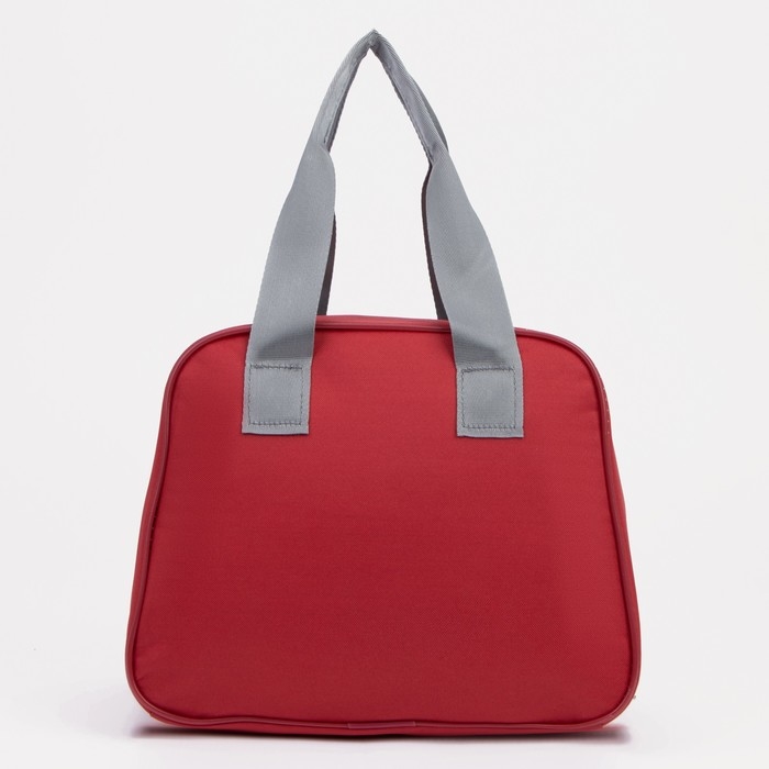 Термосумка на молнии 7 л, цвет красный Термосумка на молнии 7 л, цвет красный