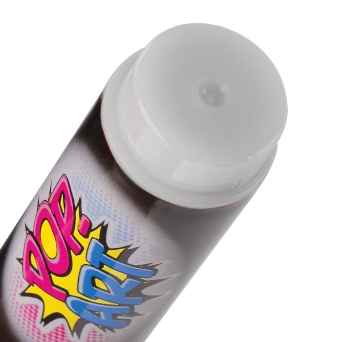 Маркер стираемый меловой для гладких поверхностей, 3,5 мм, BRAUBERG "POP-ART", белый