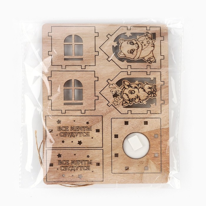 Интерьерное новогоднее украшение &laquo;Новый год: Загадай желание&raquo;, 6 х 4,5 см