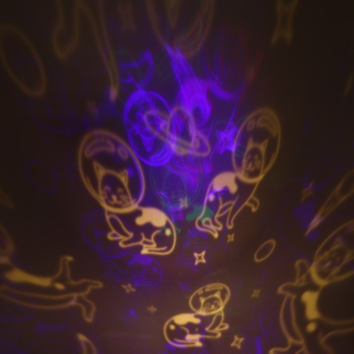 Ночник &laquo;Котята&raquo;, 11,7 х 10,8 см